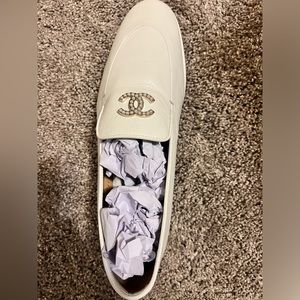 Chanel 2023 Interlocking CC Loafers - Rare size 42